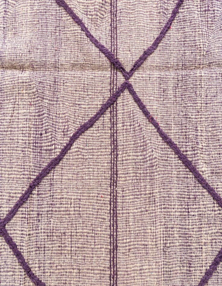 Detail image of 6' 6 x 9' 7  Hand Knotted Moroccan Wool Rug