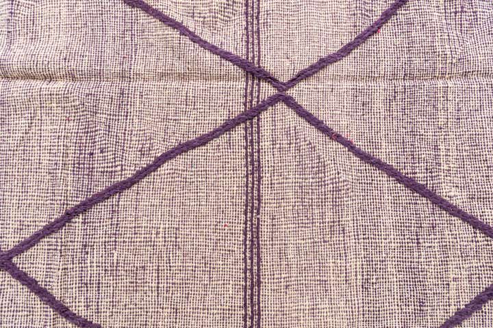 6' 6 x 9' 7 Hand Knotted Moroccan Wool Rug