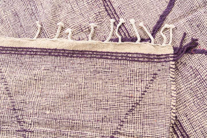 6' 6 x 9' 7 Hand Knotted Moroccan Wool Rug