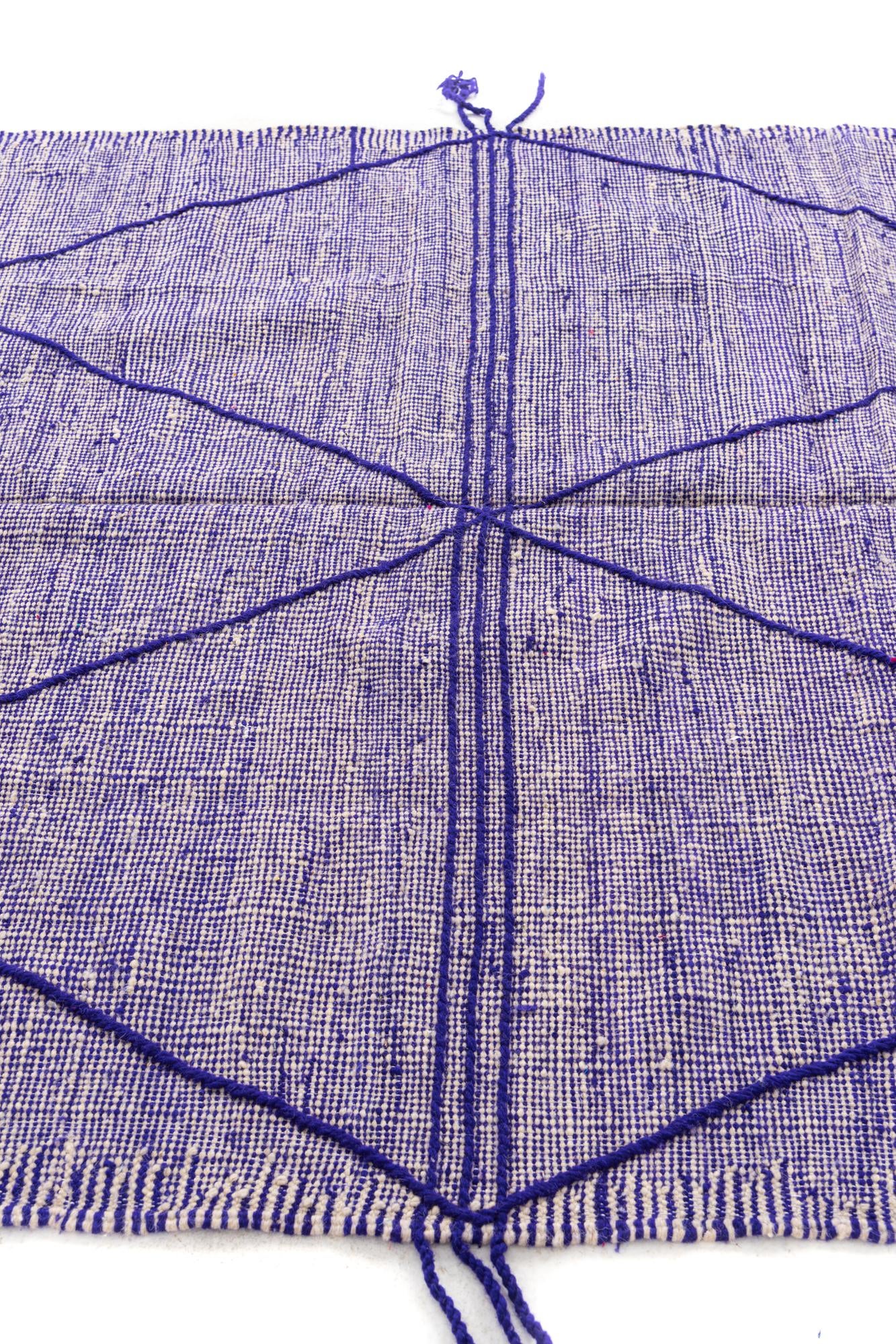 6' 2 x 10' 4 Hand Knotted Moroccan Wool Rug