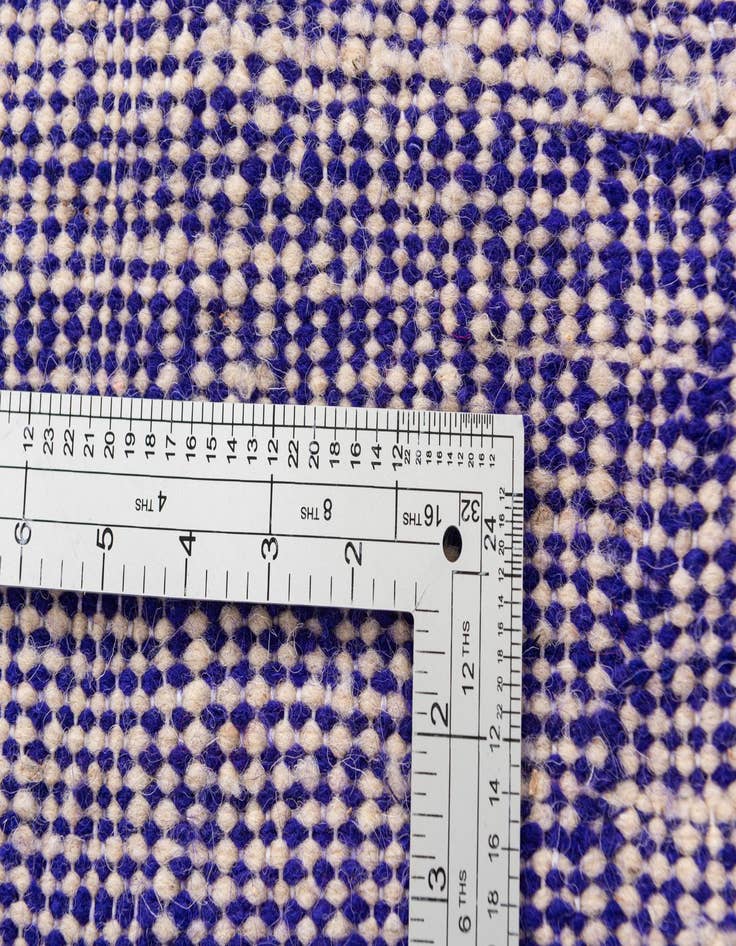 Detail image of 6' 2 x 10' 4  Hand Knotted Moroccan Wool Rug