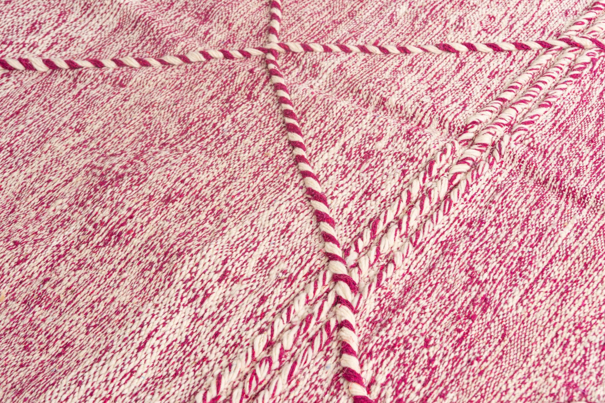 6' 2 x 10' Hand Knotted Moroccan Wool Rug