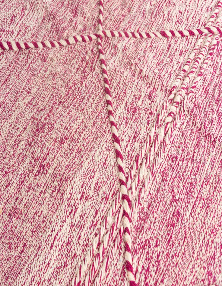 Detail image of 6' 2 x 10'  Hand Knotted Moroccan Wool Rug