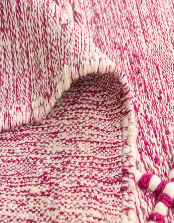 Detail image of 6' 2 x 10'  Hand Knotted Moroccan Wool Rug