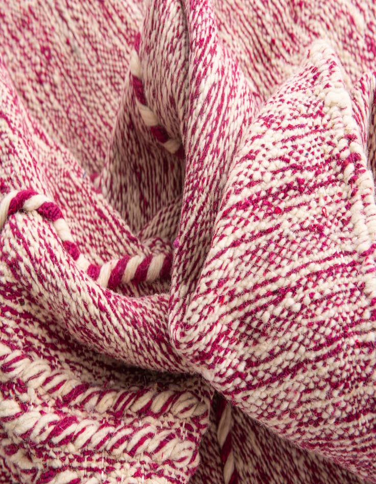 Detail image of 6' 2 x 10'  Hand Knotted Moroccan Wool Rug