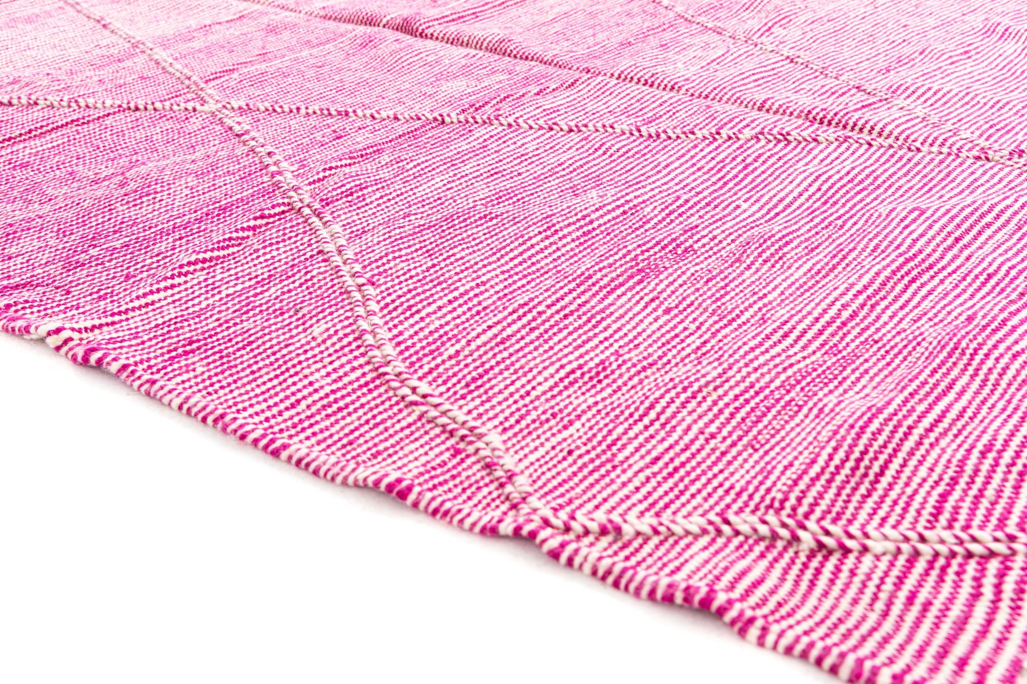 6' 9 x 11' 5 Hand Knotted Moroccan Wool Rug