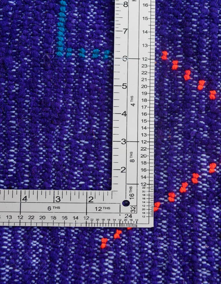 Detail image of 6' 8 x 9' 4  Hand Knotted Moroccan Wool Rug