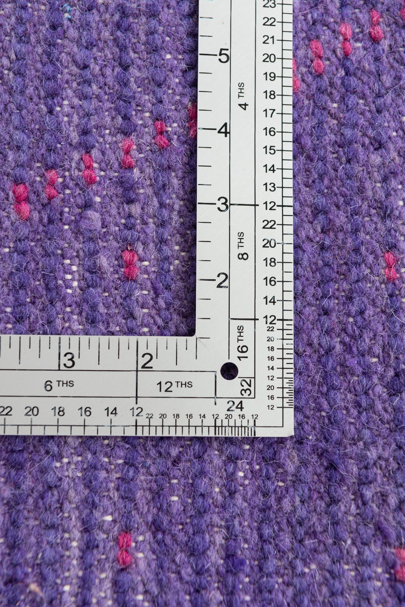 5' 9 x 8' Hand Knotted Moroccan Wool Rug