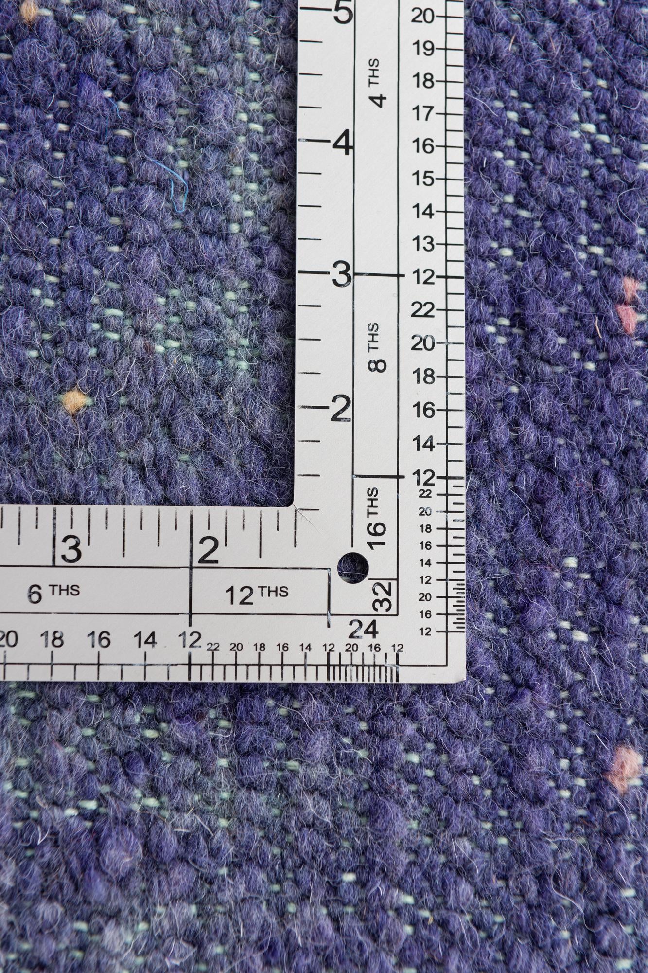 5' 4 x 8' Hand Knotted Moroccan Wool Rug
