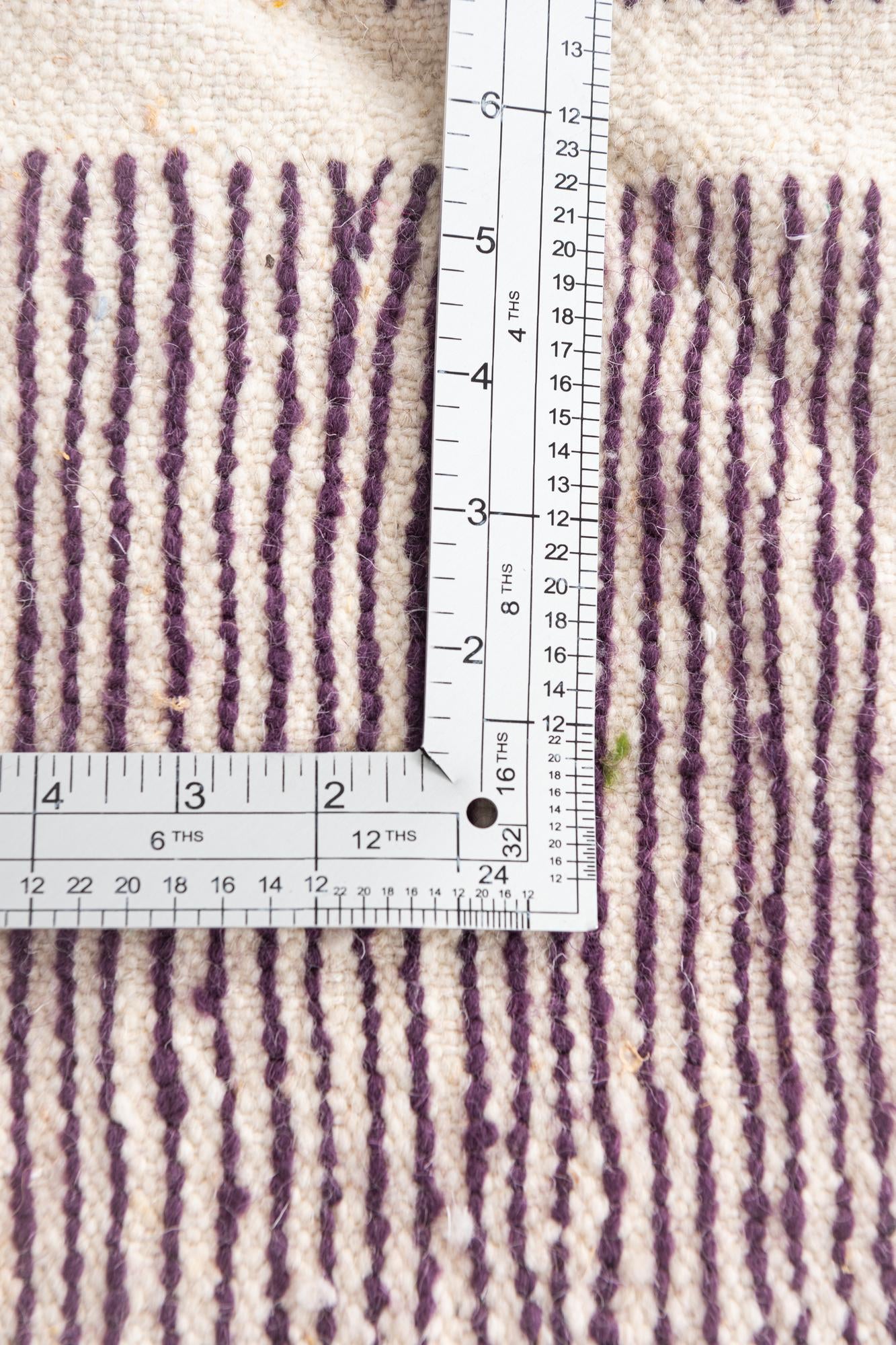 6' 8 x 10' Hand Knotted Moroccan Wool Rug