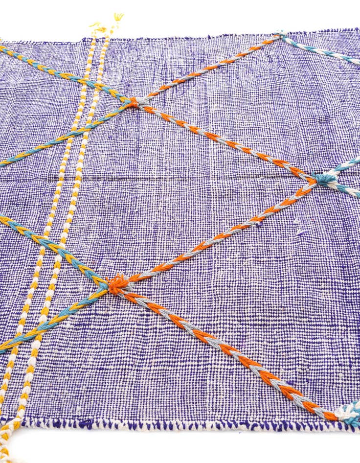 Detail image of 5' x 8' 4  Hand Knotted Moroccan Wool Rug