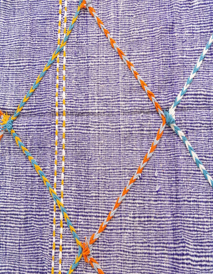 Detail image of 5' x 8' 4  Hand Knotted Moroccan Wool Rug