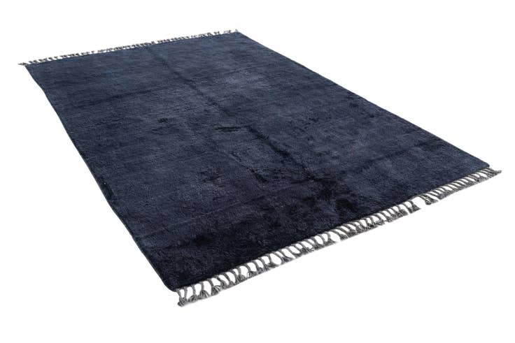 Detail image of 5' 6 x 8' Hand Knotted Moroccan Wool Rug