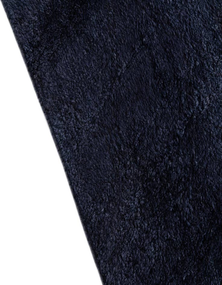 Detail image of 5' 6 x 8'  Hand Knotted Moroccan Wool Rug