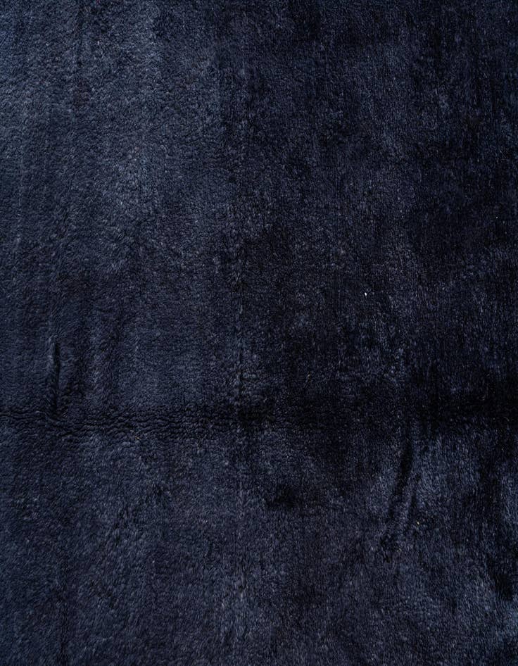 Detail image of 5' 6 x 8'  Hand Knotted Moroccan Wool Rug