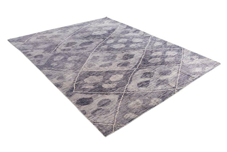 Detail image of 8' x 9' 10 Hand Knotted Moroccan Wool Rug