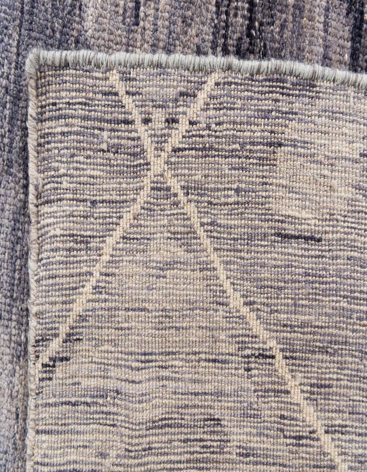 Detail image of 8' x 9' 10  Hand Knotted Moroccan Wool Rug