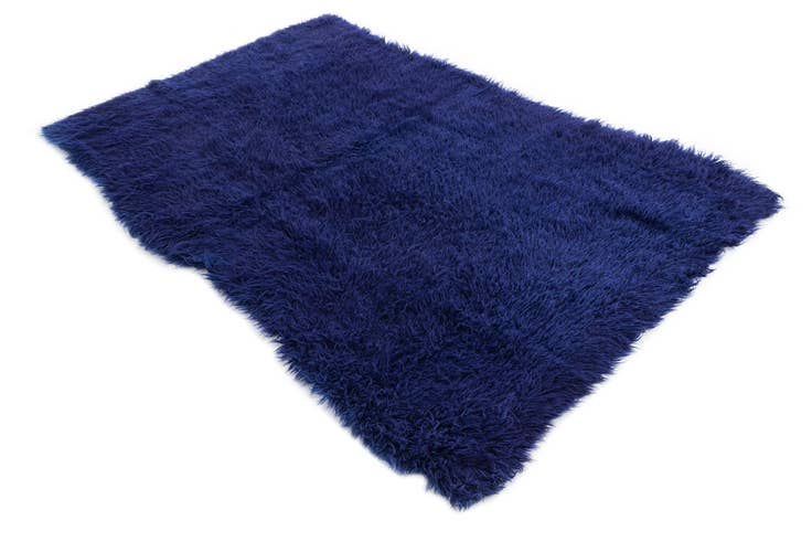 Detail image of 4' 6 x 7' 4 Hand Knotted Moroccan Wool Rug