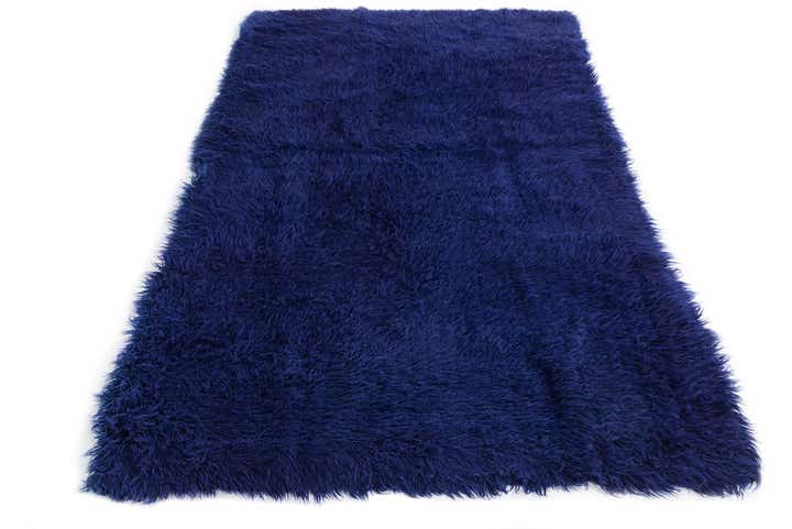4' 6 x 7' 4 Hand Knotted Moroccan Wool Rug