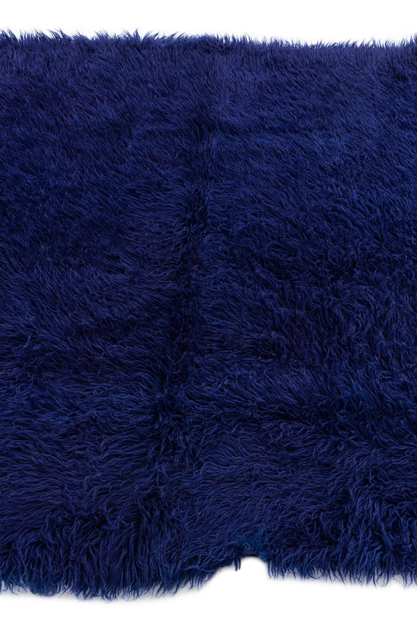 4' 6 x 7' 4 Hand Knotted Moroccan Wool Rug