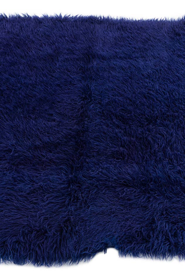 Detail image of 4' 6 x 7' 4 Hand Knotted Moroccan Wool Rug
