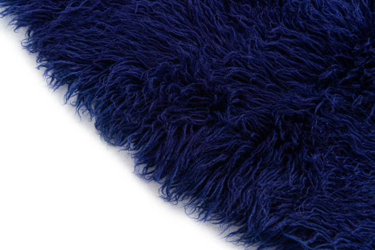 Detail image of 4' 6 x 7' 4 Hand Knotted Moroccan Wool Rug
