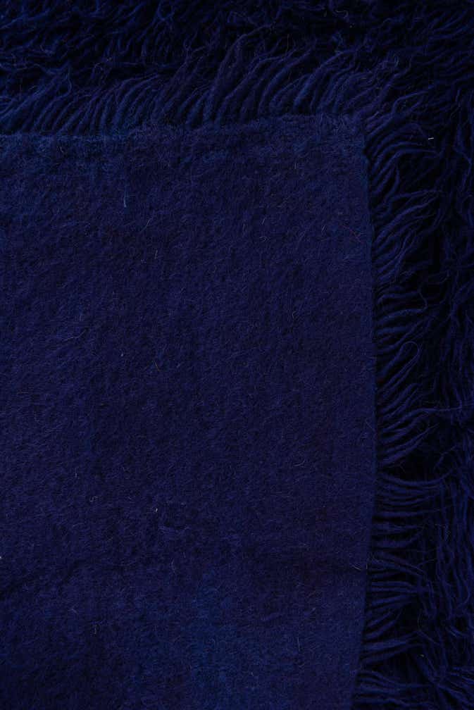 4' 6 x 7' 4 Hand Knotted Moroccan Wool Rug