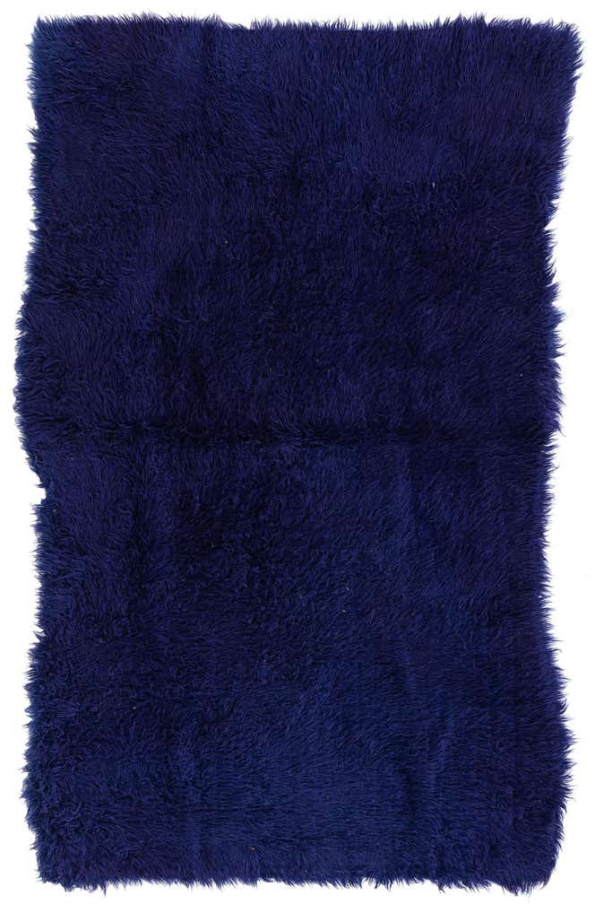 4' 6 x 7' 4 Hand Knotted Moroccan Wool Rug