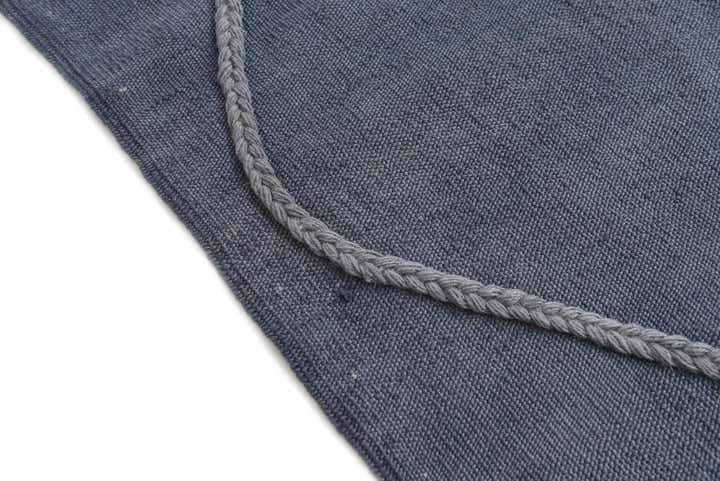 4' 7 x 6' 10 Hand Knotted Moroccan Wool Rug