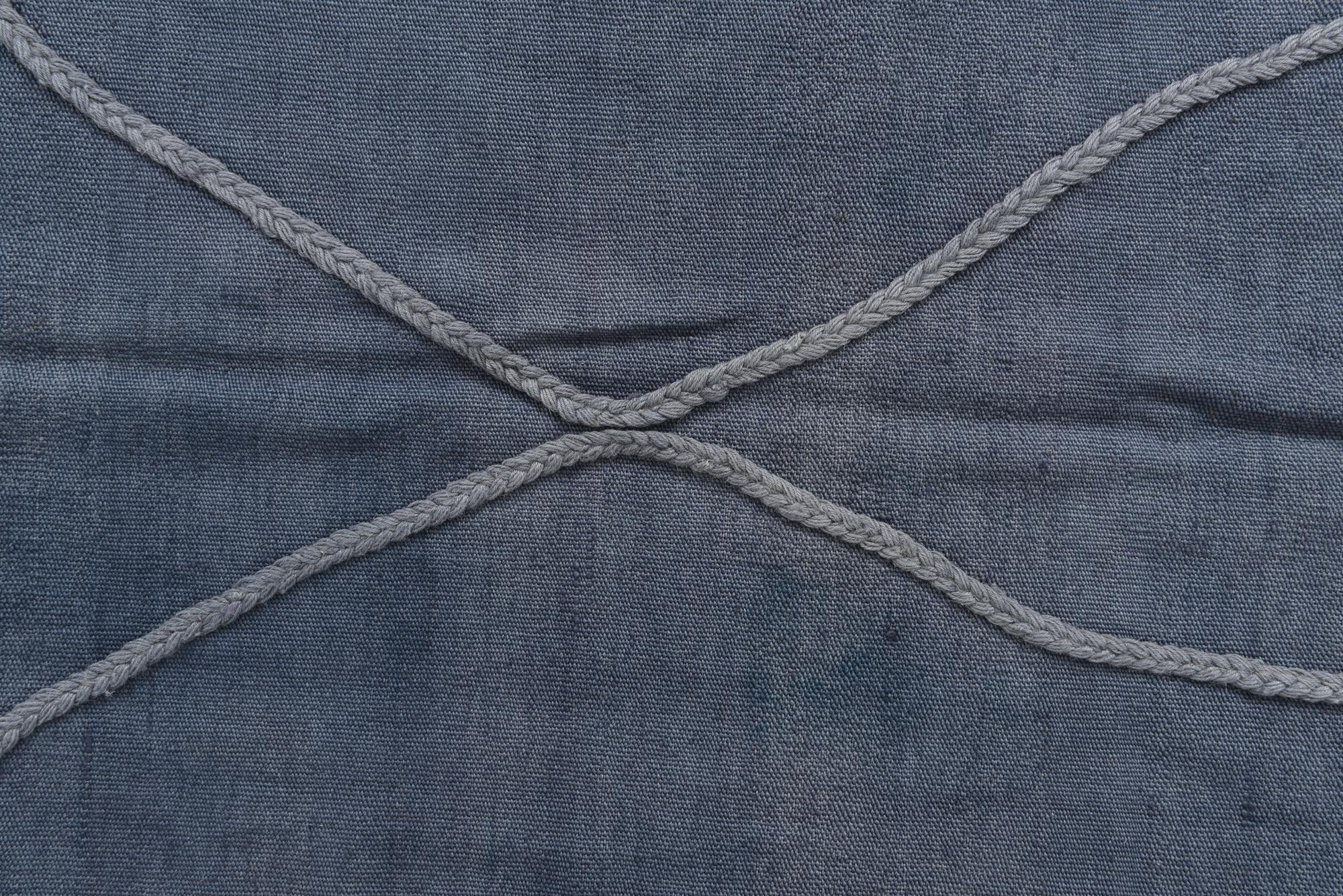 4' 7 x 6' 10 Hand Knotted Moroccan Wool Rug