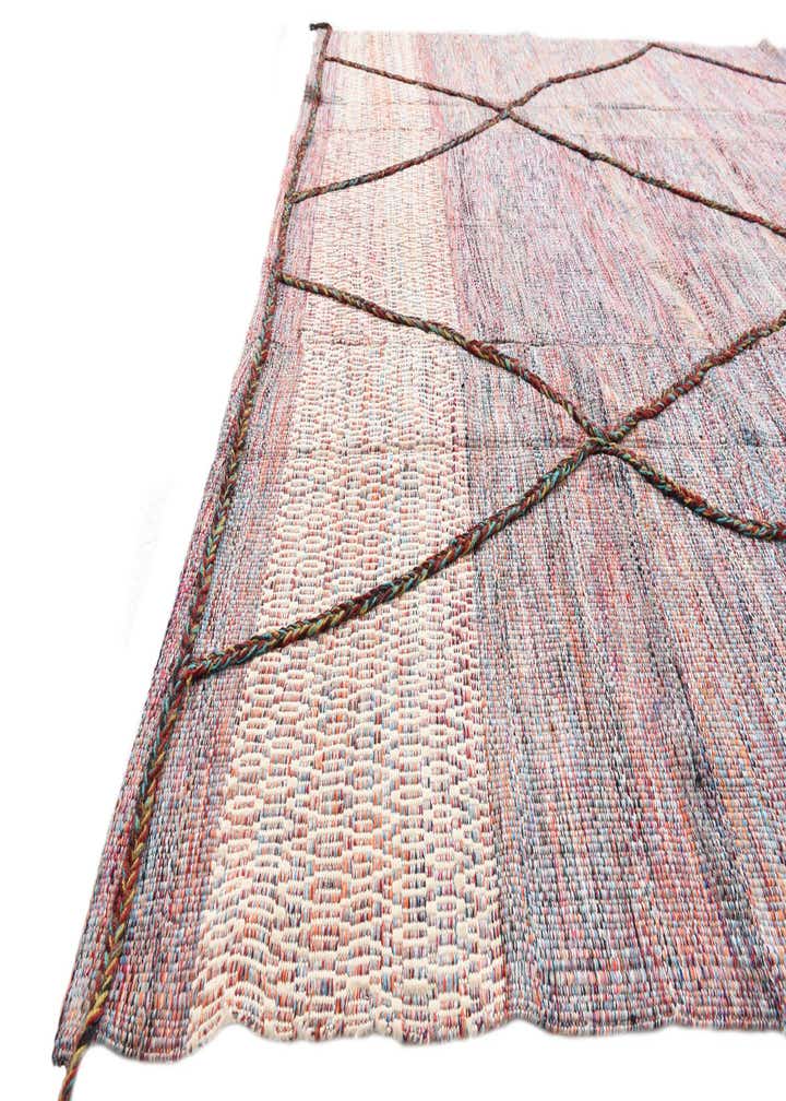 7' 7 x 9' 4 Hand Knotted Moroccan Wool Rug
