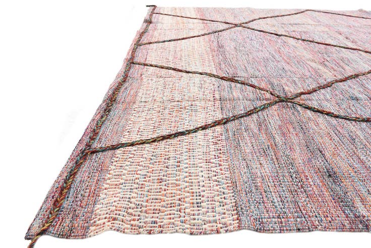 Detail image of 7' 7 x 9' 4 Hand Knotted Moroccan Wool Rug
