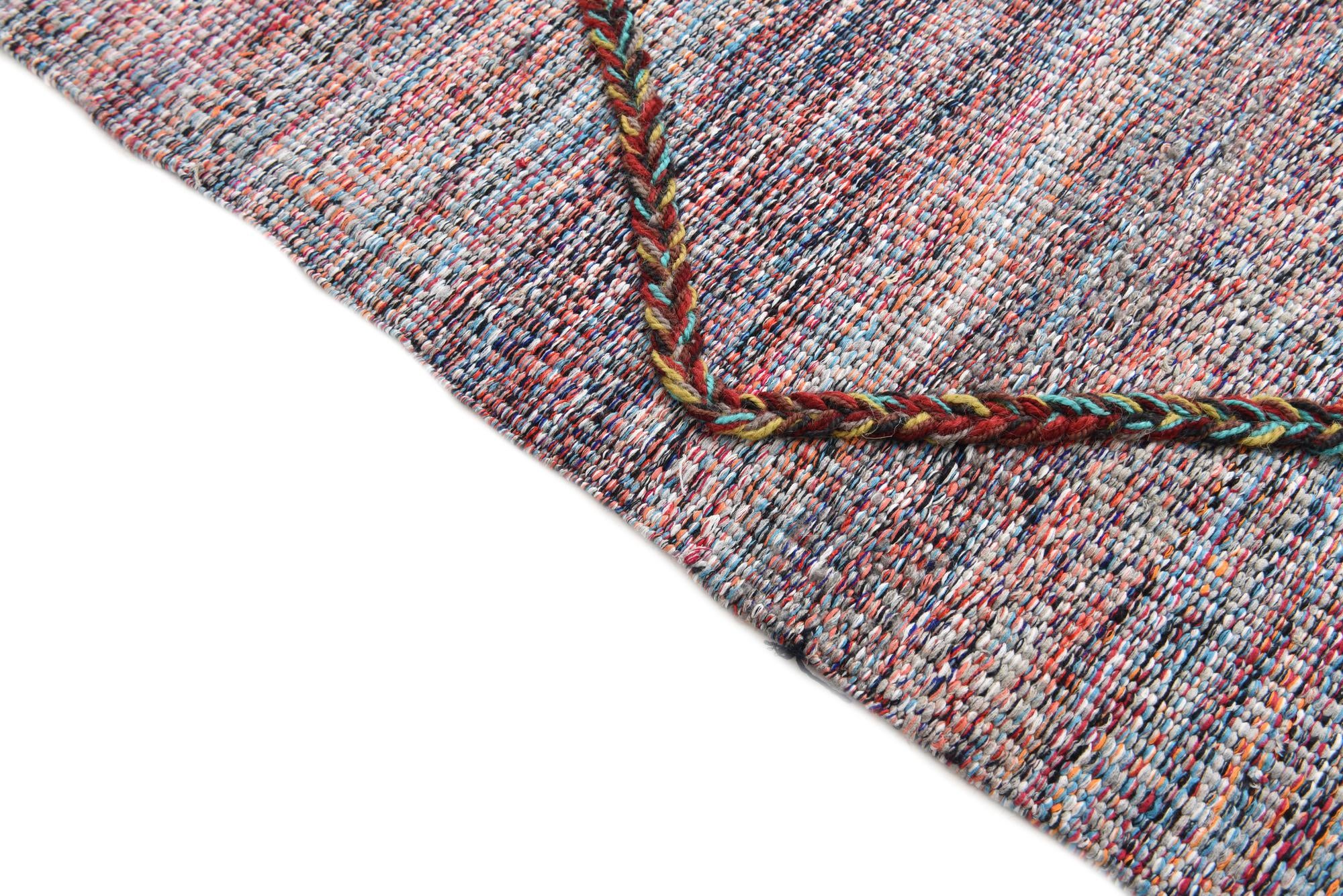 7' 7 x 9' 4 Hand Knotted Moroccan Wool Rug