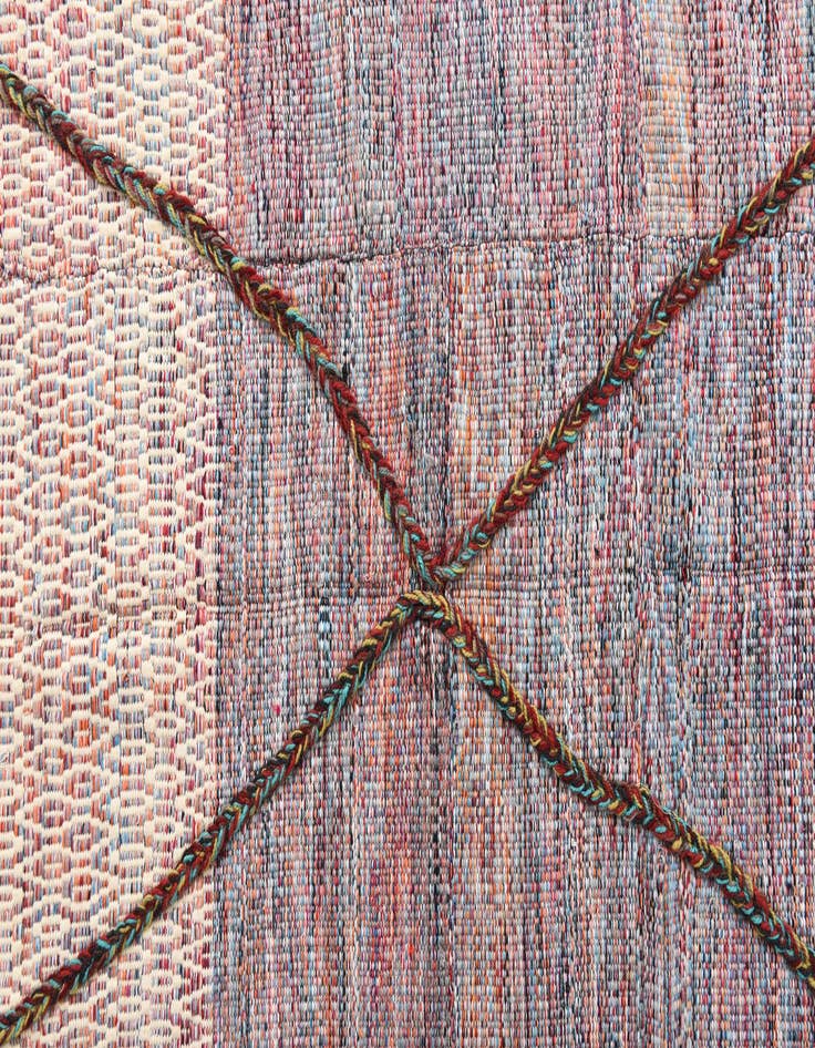 Detail image of 7' 7 x 9' 4  Hand Knotted Moroccan Wool Rug