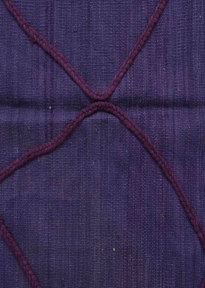 3' 5 x 5' Hand Knotted Moroccan Wool Rug