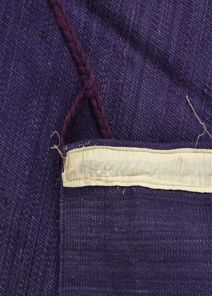 3' 5 x 5' Hand Knotted Moroccan Wool Rug