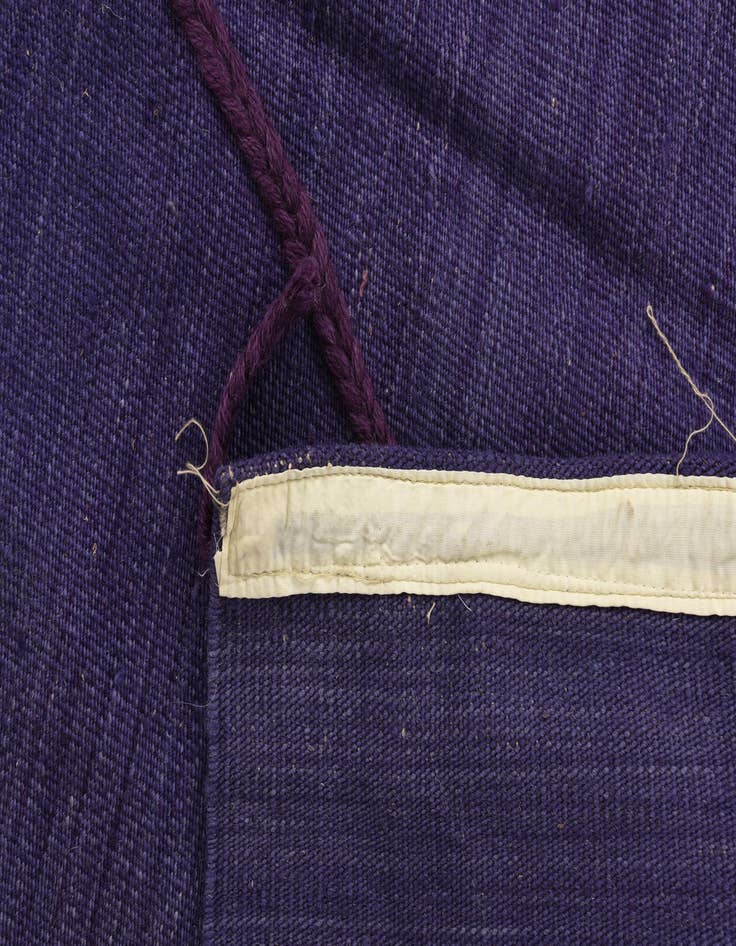 Detail image of 3' 5 x 5'  Hand Knotted Moroccan Wool Rug