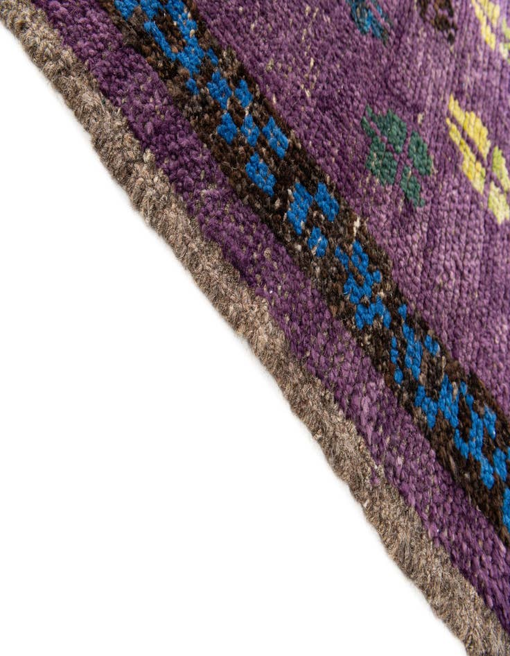 Detail image of 6' 7 x 9' 3  Hand Knotted Moroccan Wool Rug