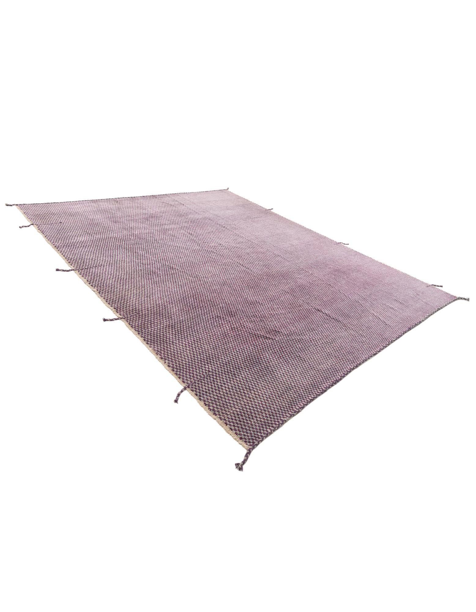 9' 6 x 11' 4 Hand Knotted Moroccan Wool Rug