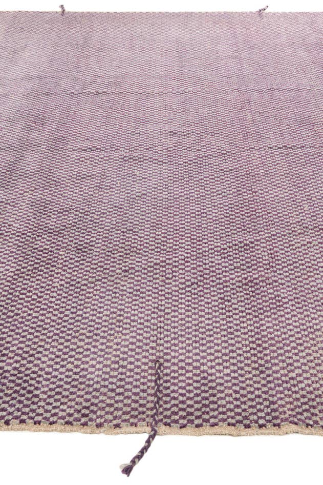 Detail image of 9' 6 x 11' 4 Hand Knotted Moroccan Wool Rug