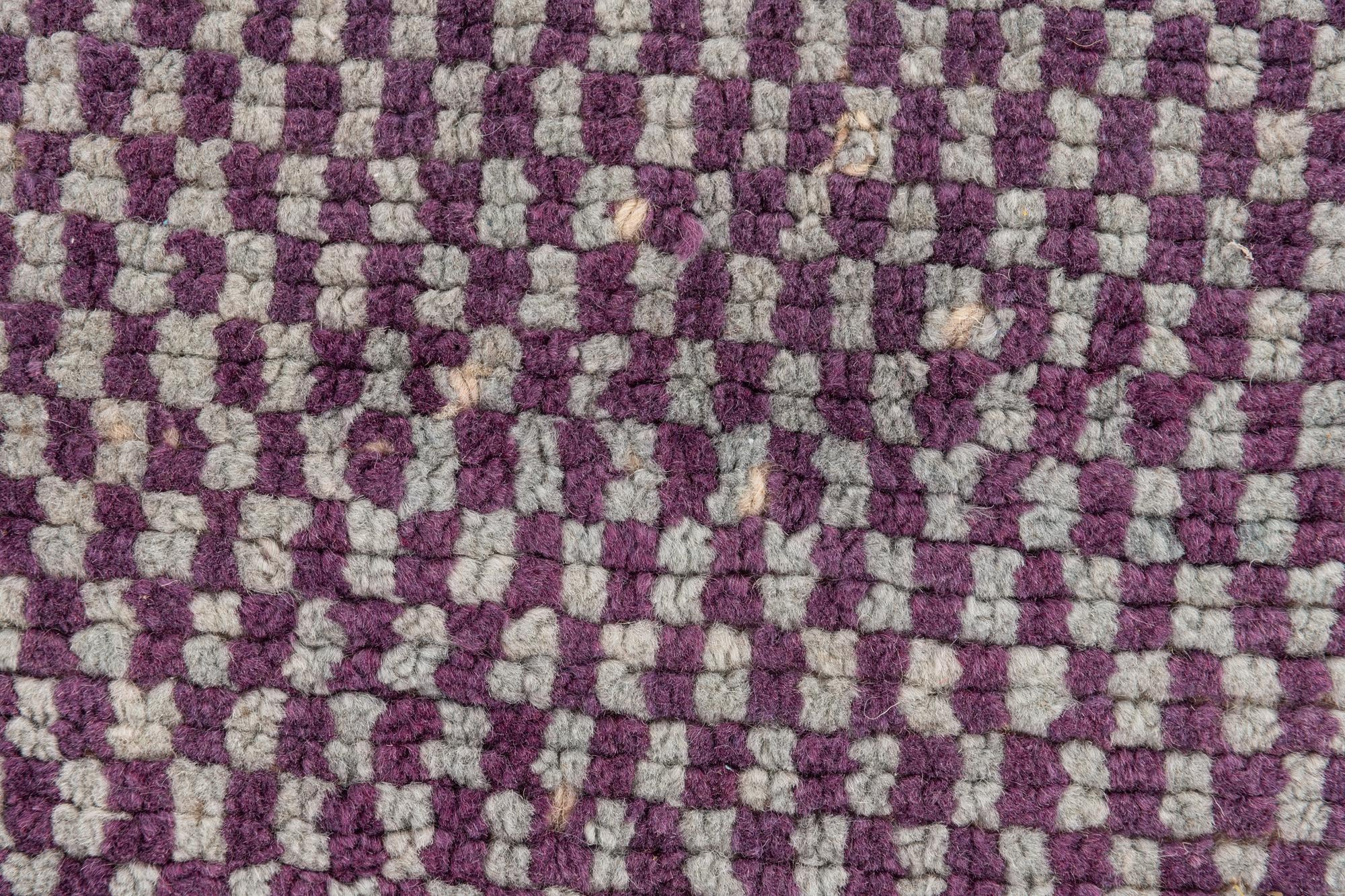 9' 6 x 11' 4 Hand Knotted Moroccan Wool Rug