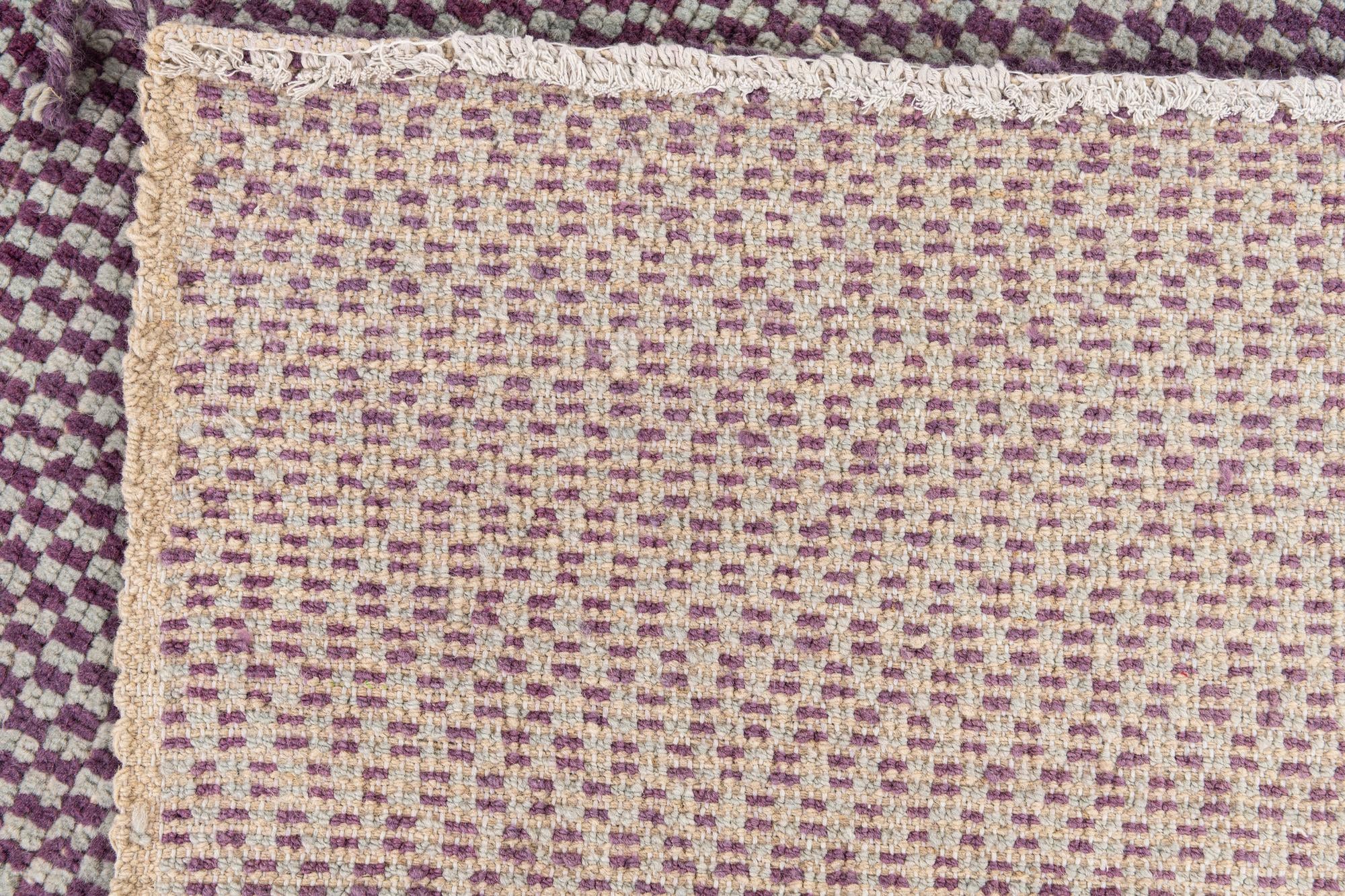 9' 6 x 11' 4 Hand Knotted Moroccan Wool Rug