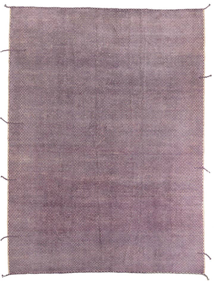Detail image of 9' 6 x 11' 4 Hand Knotted Moroccan Wool Rug