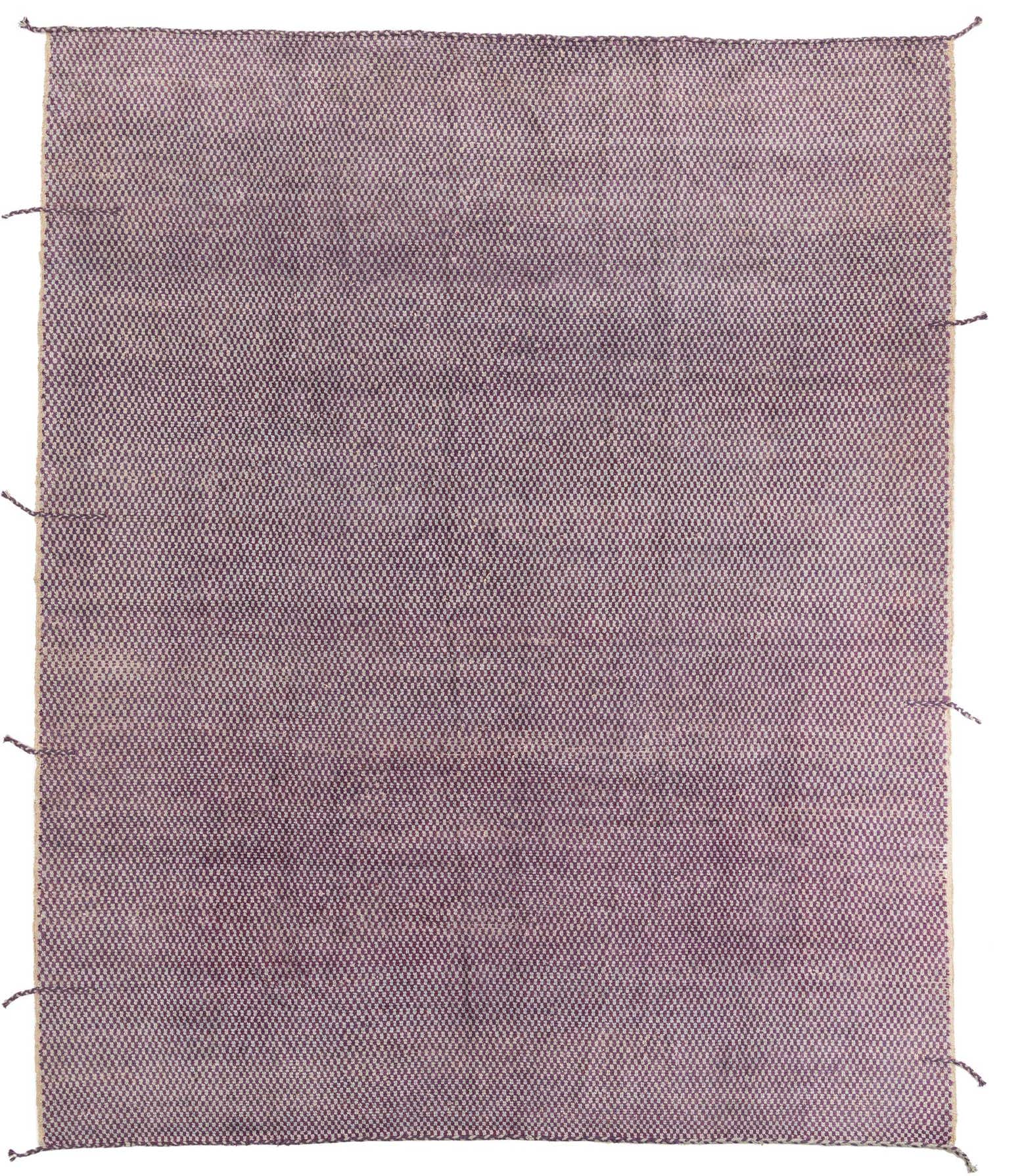 9' 6 x 11' 4 Hand Knotted Moroccan Wool Rug