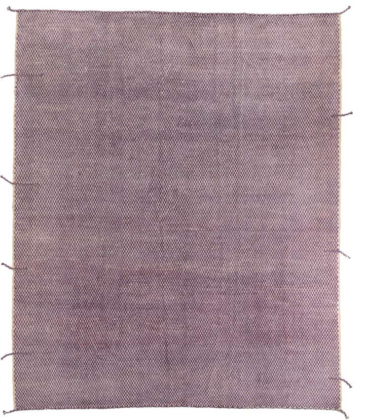 9' 6 x 11' 4 Hand Knotted Moroccan Wool Rug