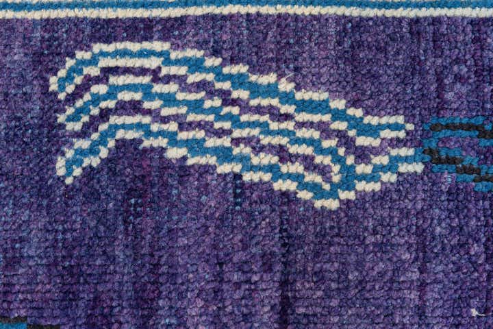 7' 10 x 10' 1 Hand Knotted Moroccan Wool Rug
