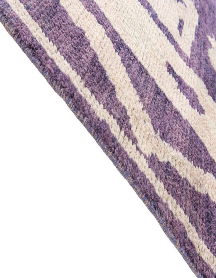 Detail image of 7' 5 x 10' 1  Hand Knotted Moroccan Wool Rug