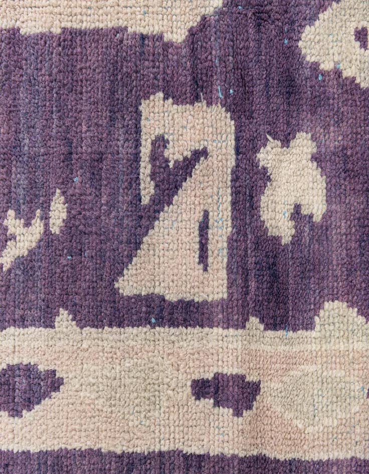 Detail image of 7' 5 x 10' 1  Hand Knotted Moroccan Wool Rug