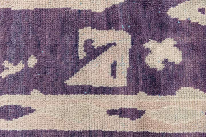 225cm x 305cm anudado a mano marroquí Alfombra Lana