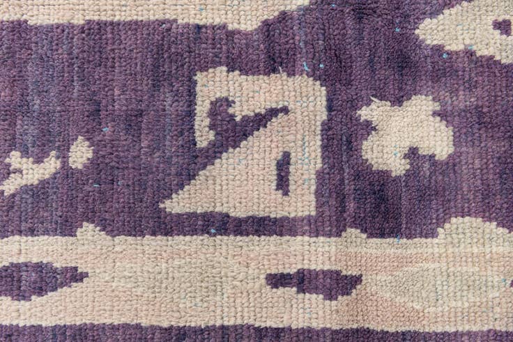 Detail image of 225cm x 305cm anudado a mano marroquí Alfombra Lana